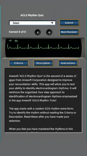 ACLS Rhythm Quiz
