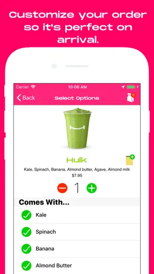 Healthy Habit - MobileOrdering